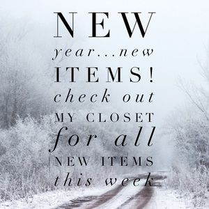 New Items Coming This Week!